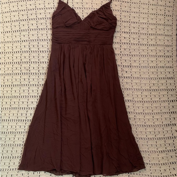 Max & Cleo Elegant Chocolate Brown Evening Dress - Picture 12 of 15